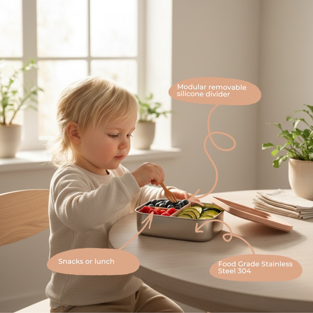 Portio Stainless Steel Lunch Box